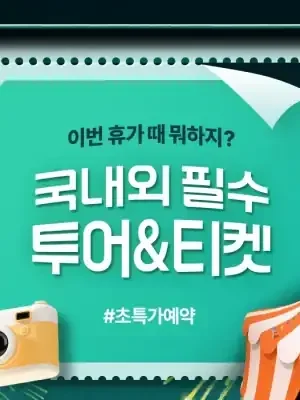 2월 국내외 필수 투어&티켓 초특가 할인